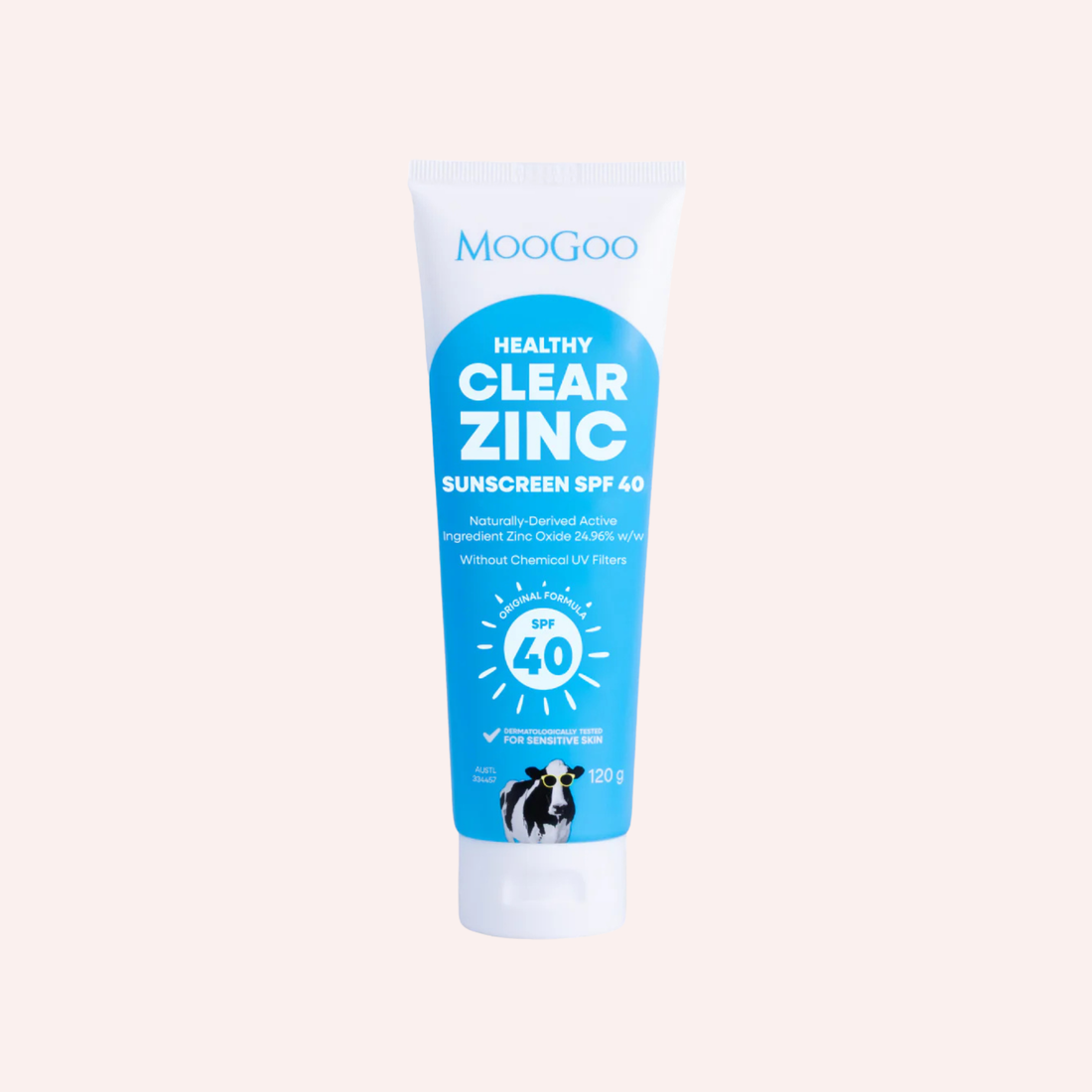 Clear Zinc Sunscreen SPF 40
