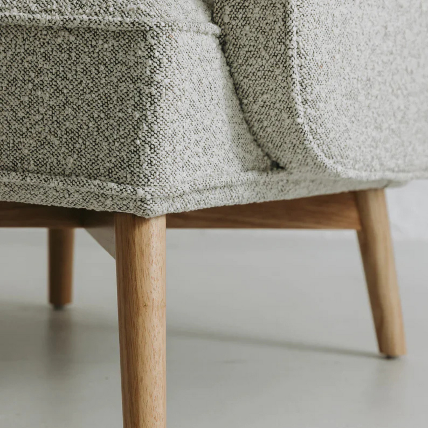 Cloud Rocker & Ottoman - Ash Grey