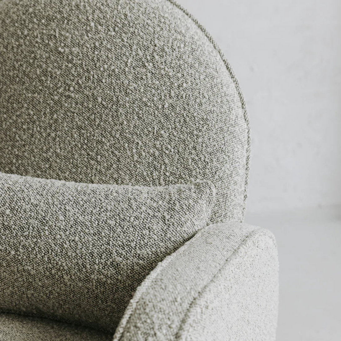 Cloud Rocker & Ottoman - Ash Grey