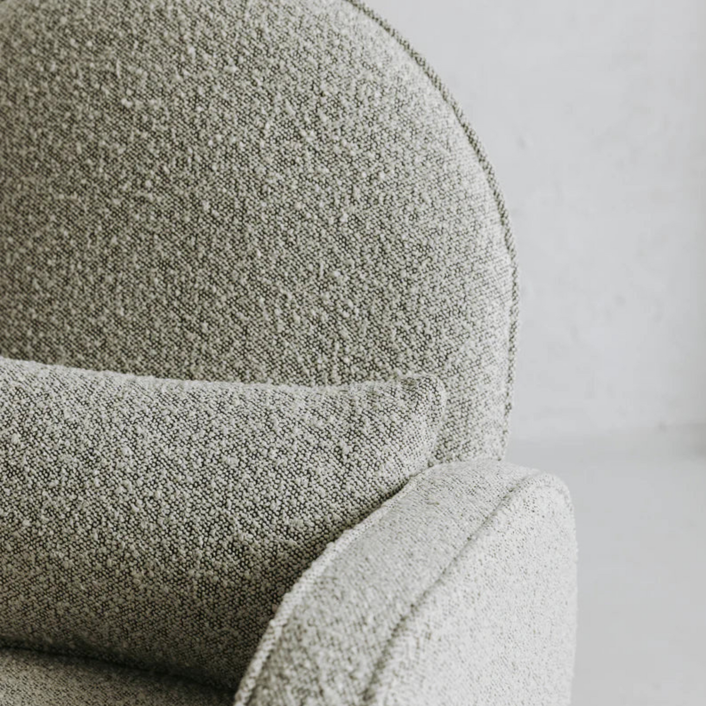 Cloud Rocker & Ottoman - Ash Grey