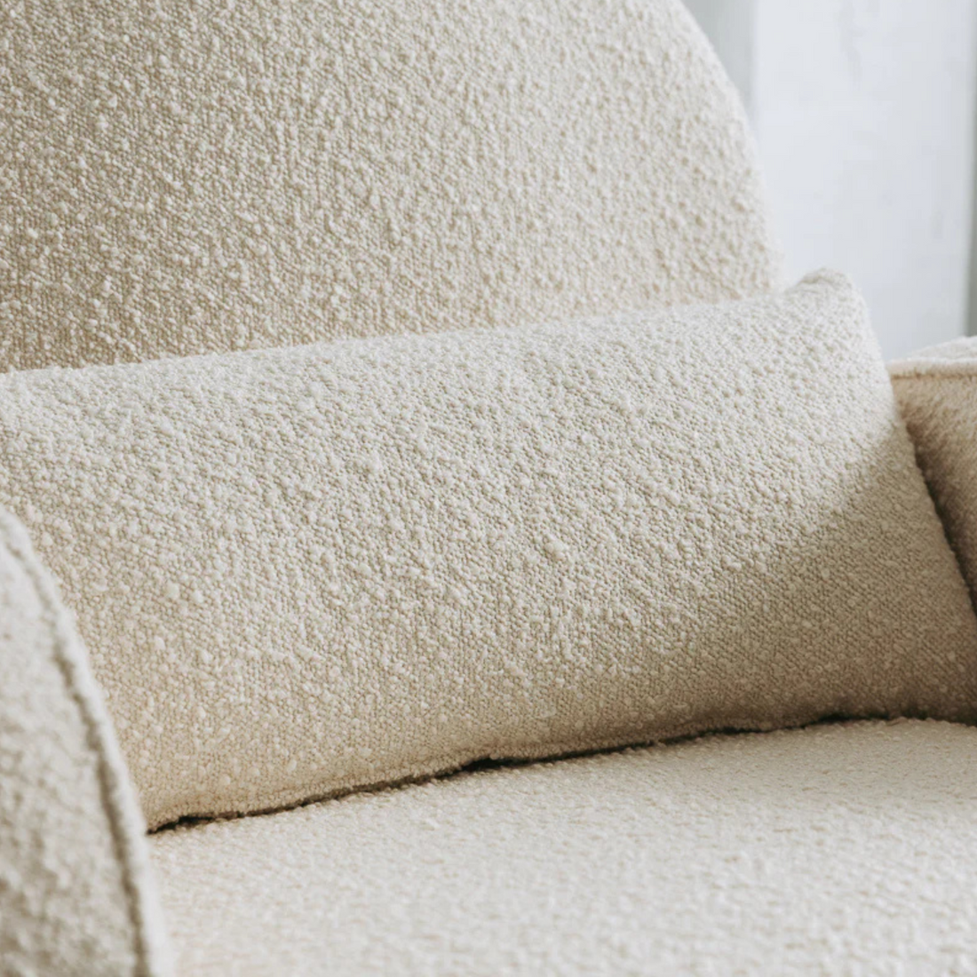 Cloud Rocker & Ottoman - Cream