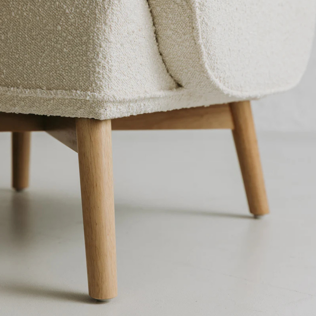 Cloud Rocker & Ottoman - Cream