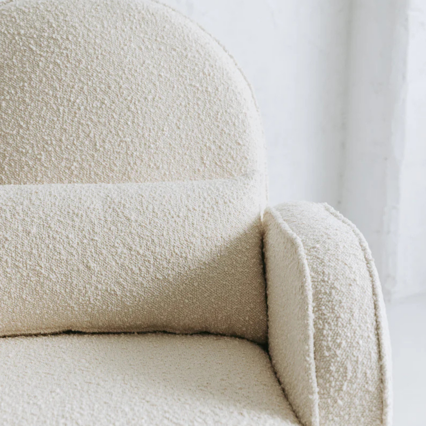 Cloud Rocker & Ottoman - Cream