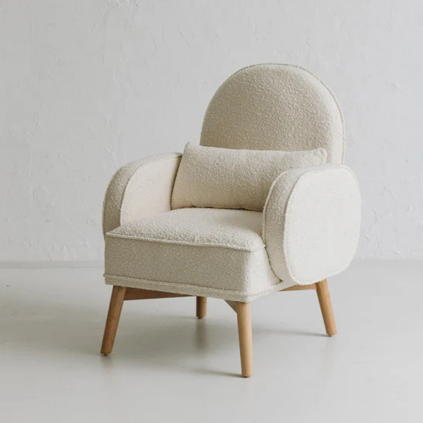 Cloud Rocker & Ottoman - Cream