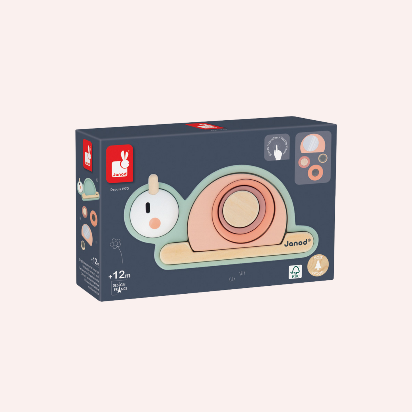 Cocoon Stacking Sensory Snail