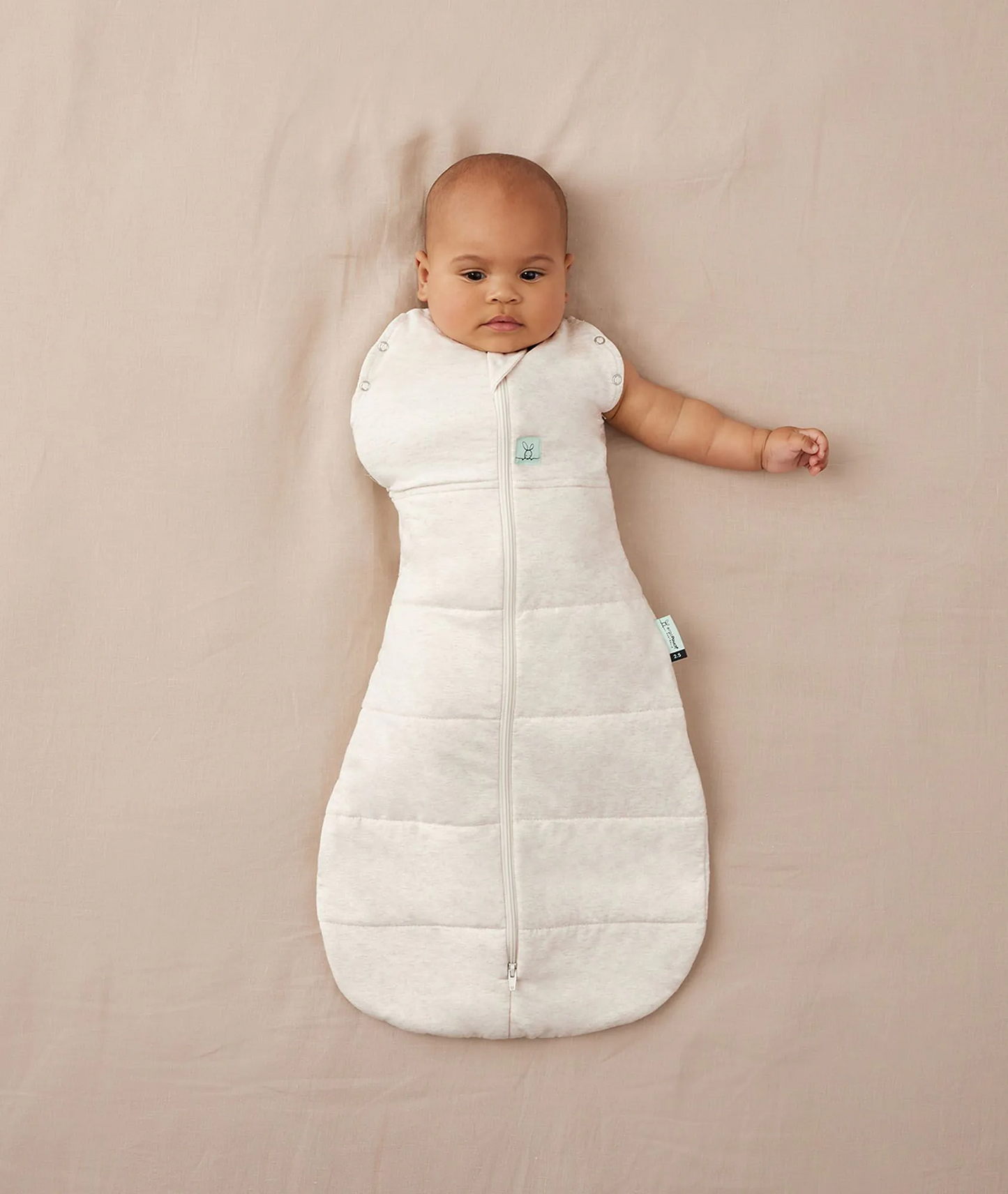 Cocoon Swaddle Bag 2.5 TOG - Oatmeal Marle