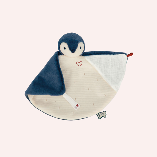 Comfort Doudou Penguin - Blue