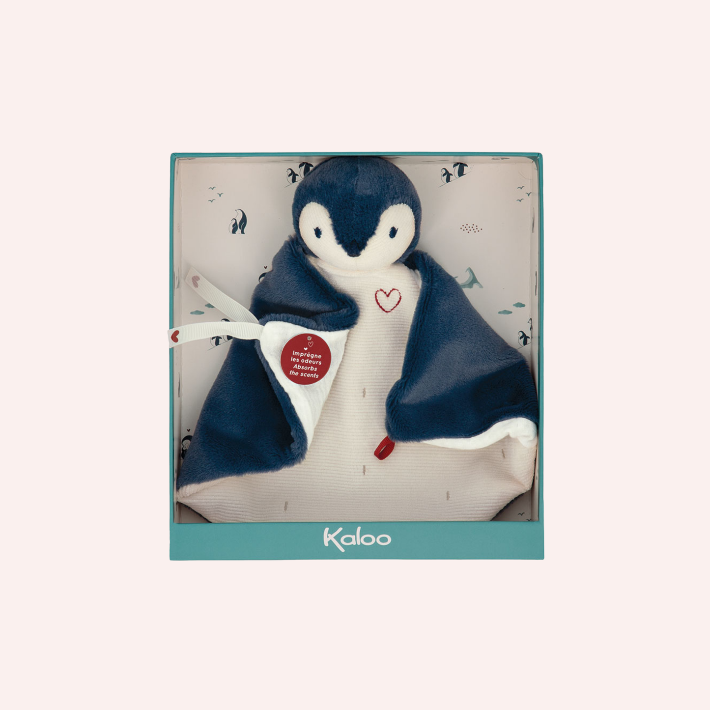 Comfort Doudou Penguin - Blue
