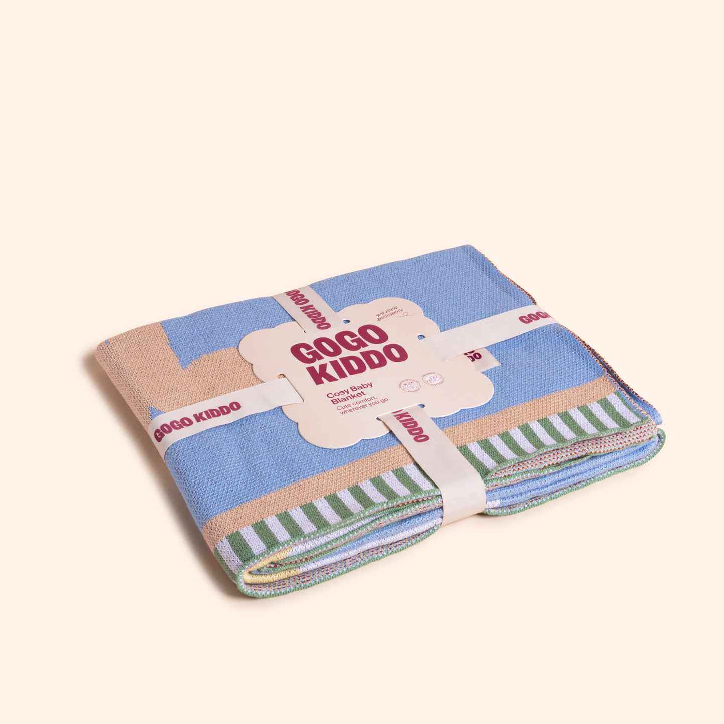 Cosy Baby Blanket - Dancing Daisies