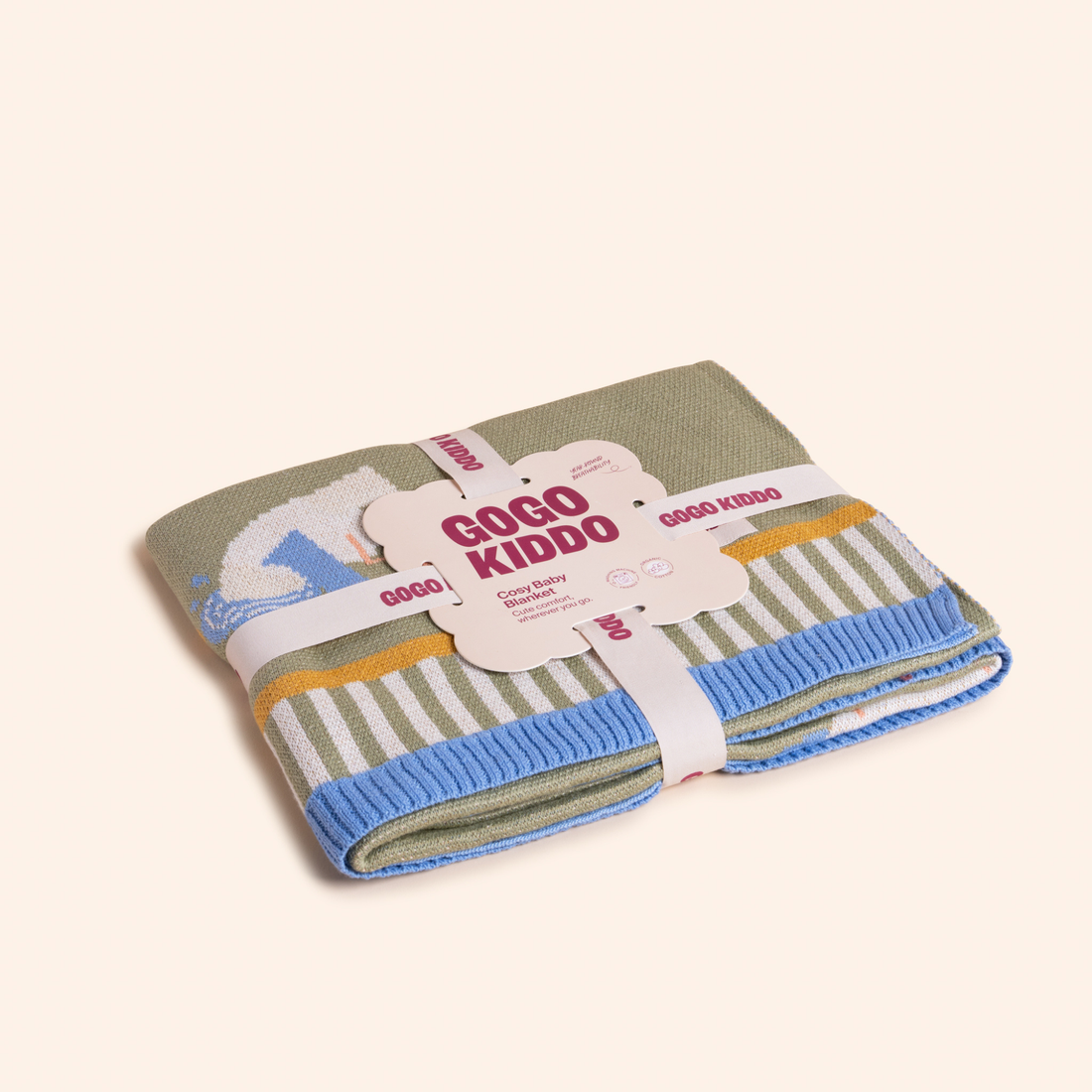 Cosy Baby Blanket - Gulls Gone Fishing