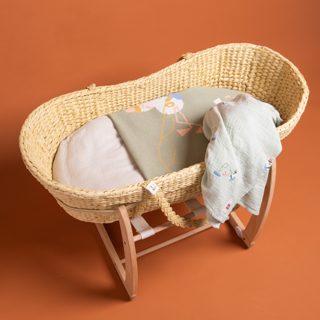 Cosy Baby Blanket - Gulls Gone Fishing