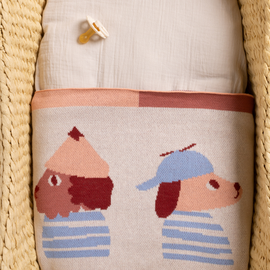 Cosy Baby Blanket - What Up Dog?