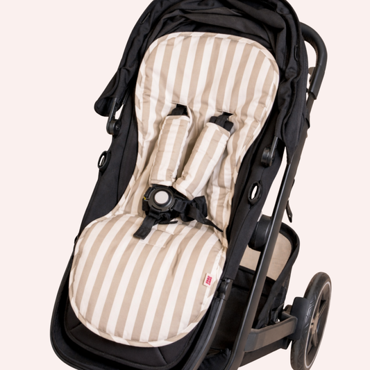 Cosy Pram Liner and Harness Protector  - Natural
