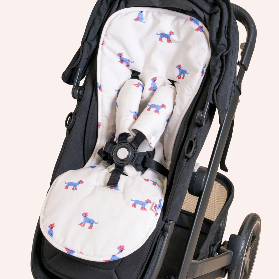 Cosy Pram Liner and Harness Protector - Yeehaw Dog