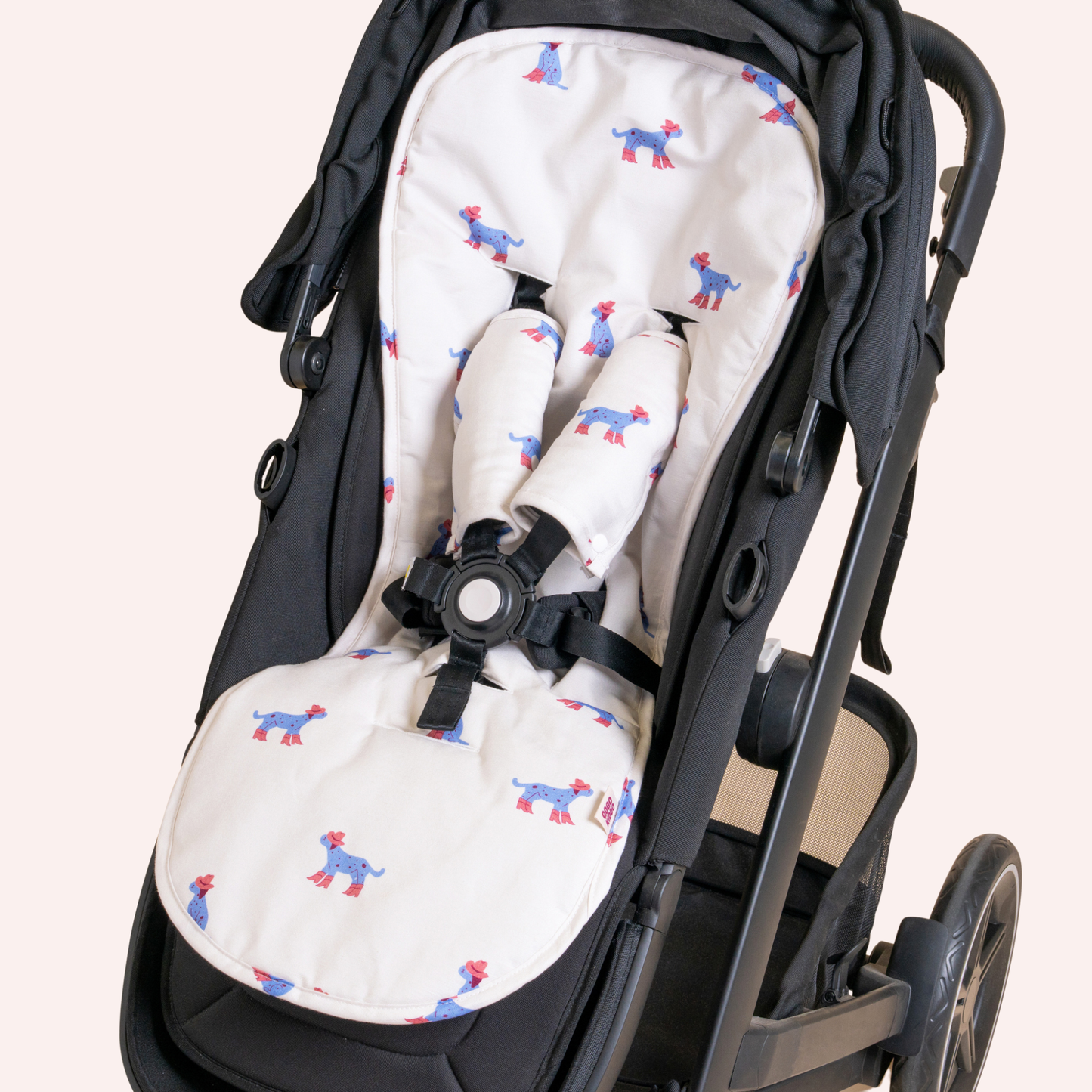 Cosy Pram Liner and Harness Protector - Yeehaw Dog