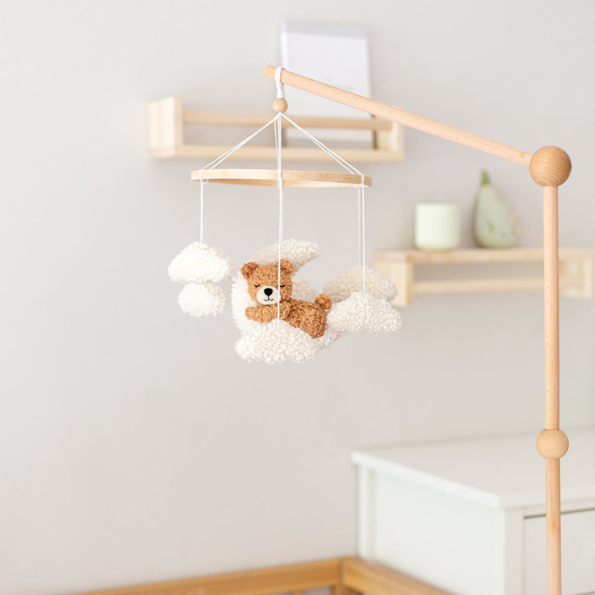 Baby Mobile - Teddy Clouds