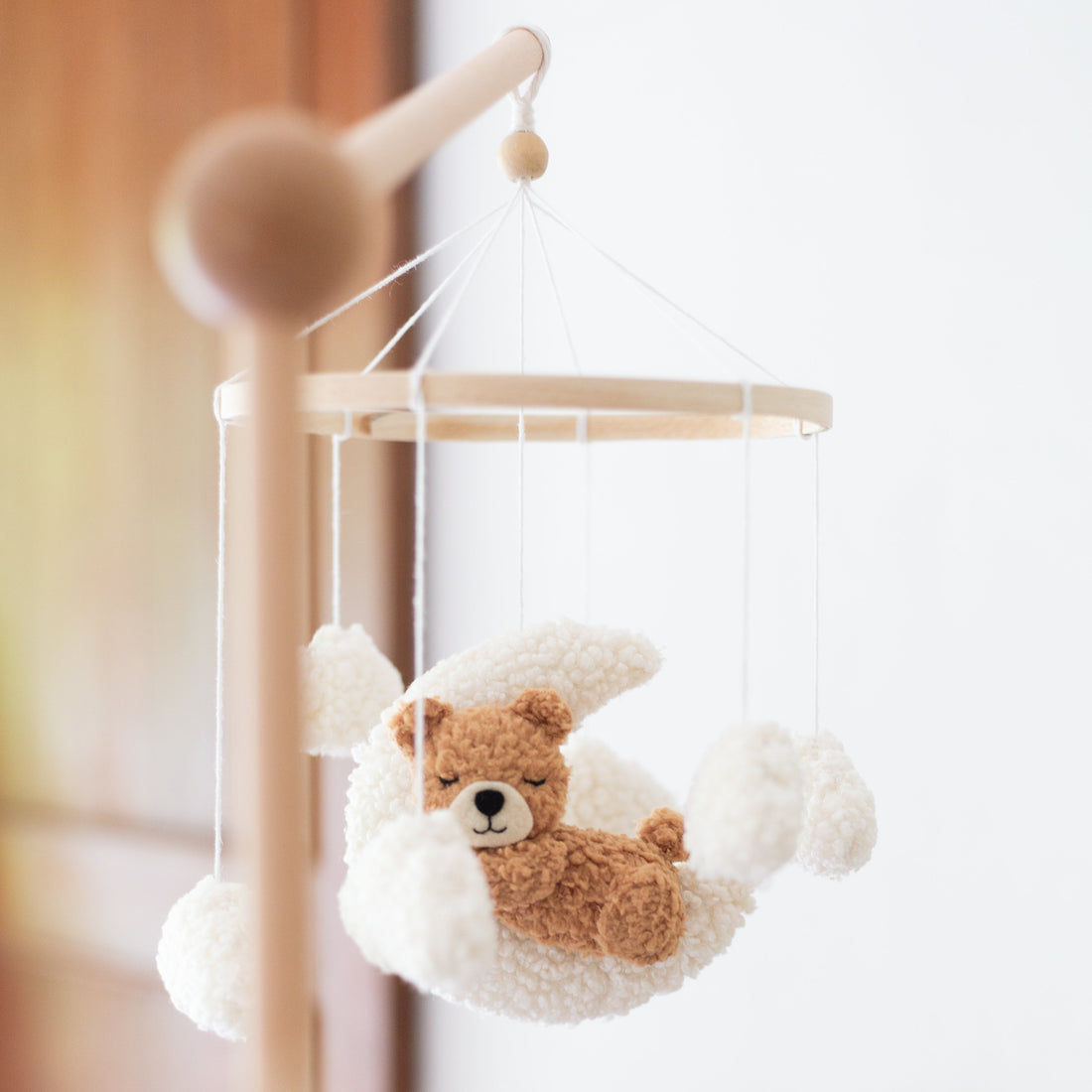 Baby Mobile - Teddy Clouds