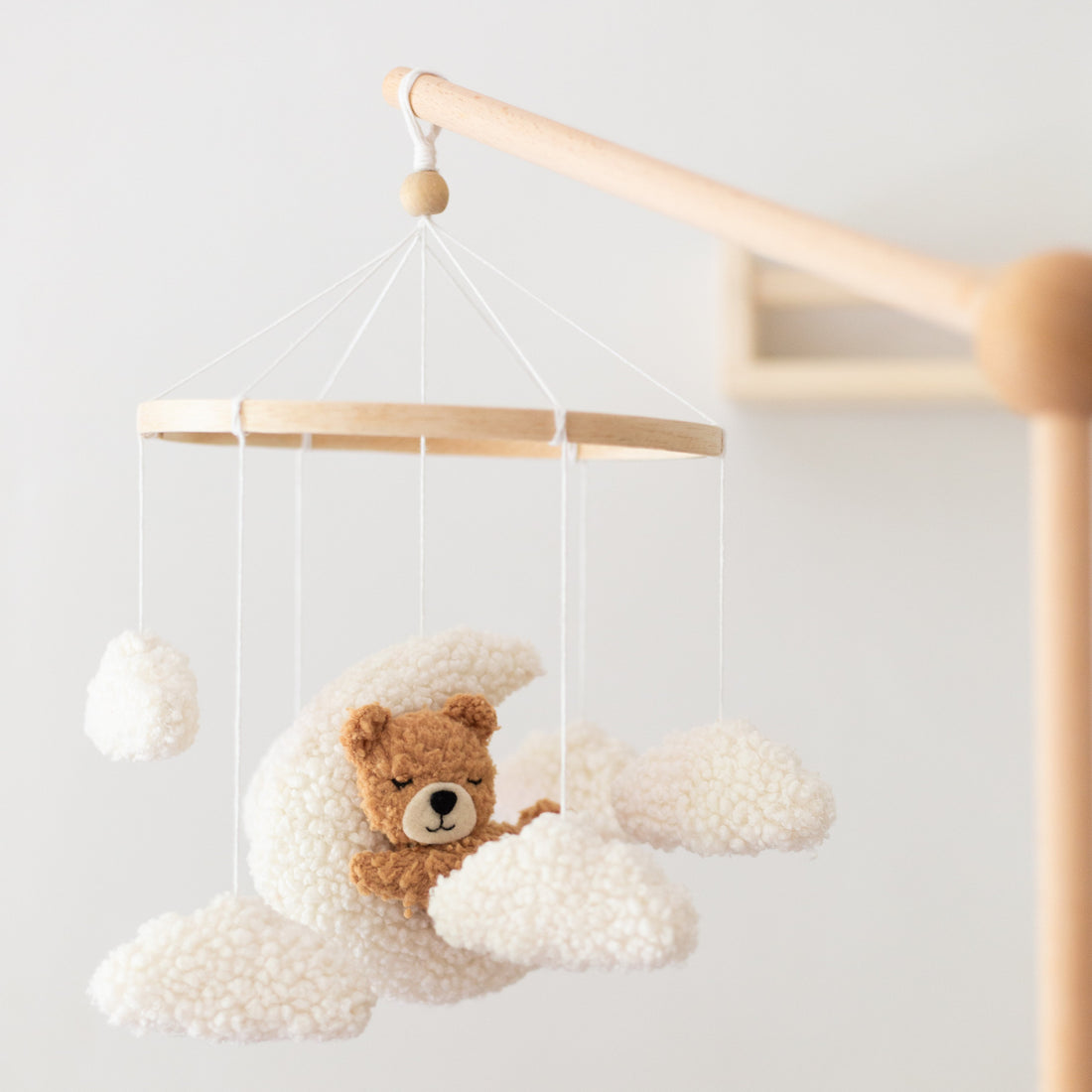 Baby Mobile - Teddy Clouds