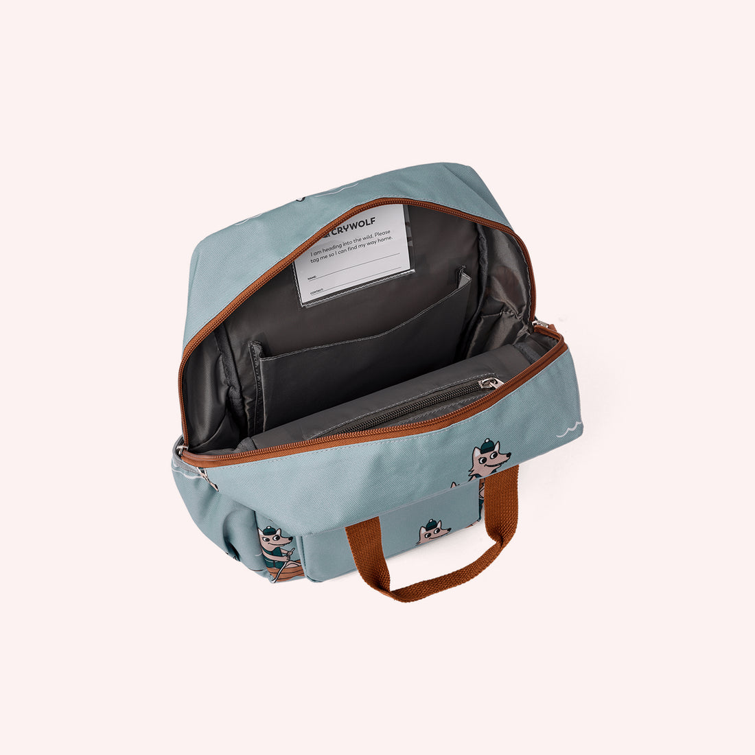 Mini Backpack - Kayak Wolf