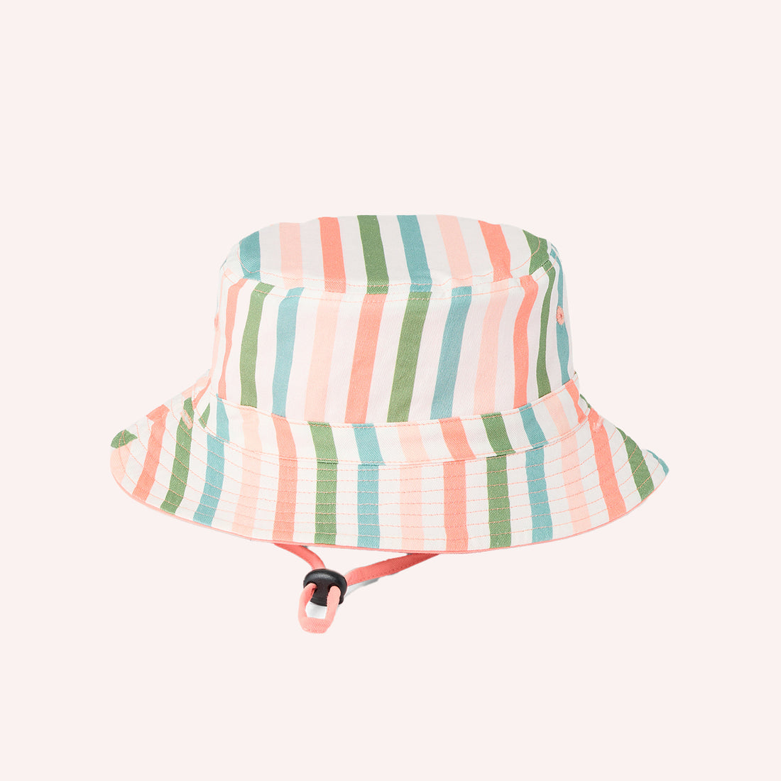 Reversible Bucket Hat - Summer Stripe