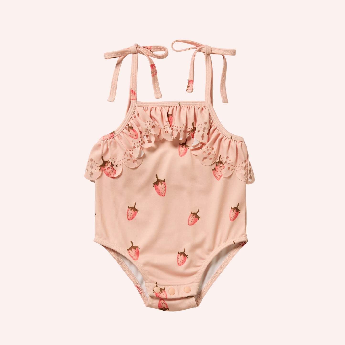 Cutwork Swimsuit - Strawberry Kisses