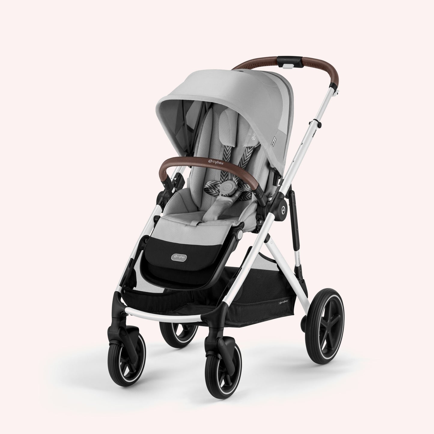 Cybex Gazelle S Bassinet and Seat Pram - Lava Grey