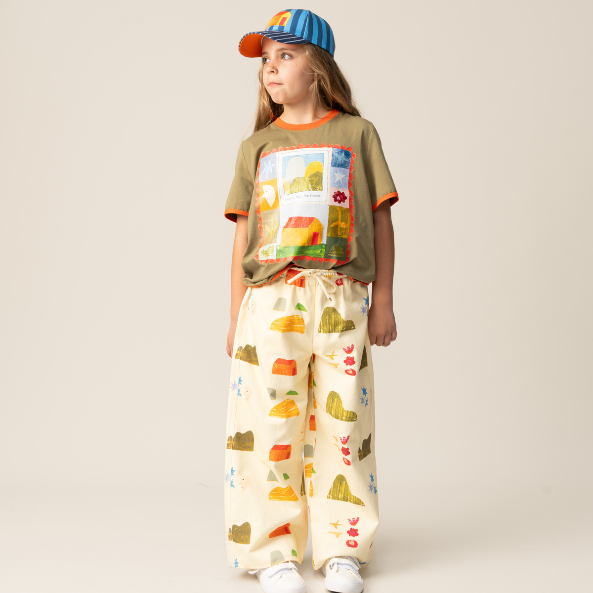 Wide Leg Pants - Memory Map
