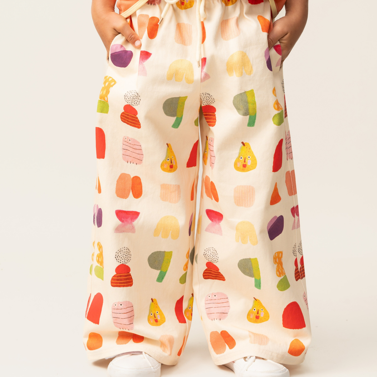 Wide Leg Pants - Fruit Punch