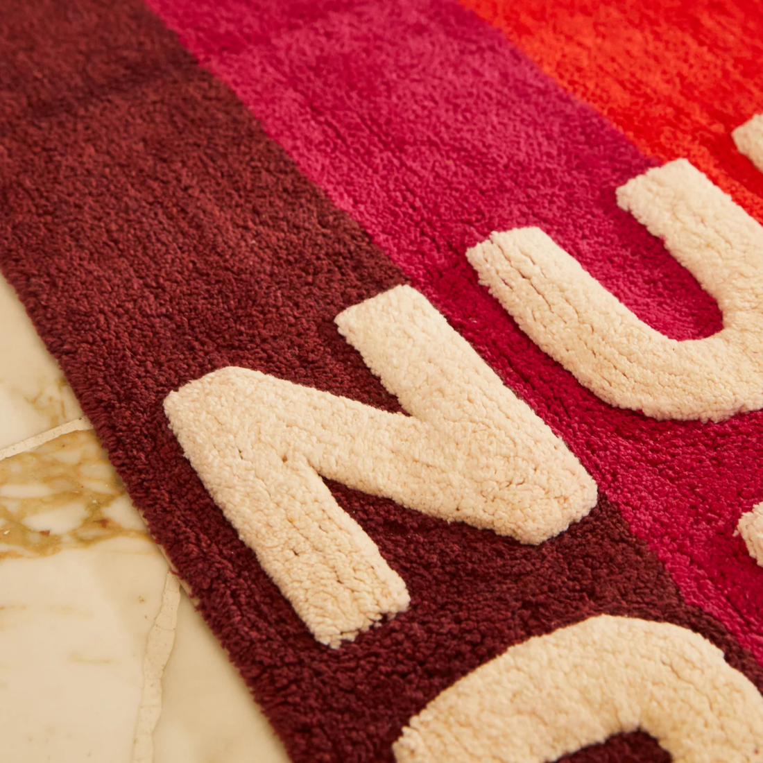 Dariel Nudie Bath Mat - Scarlet