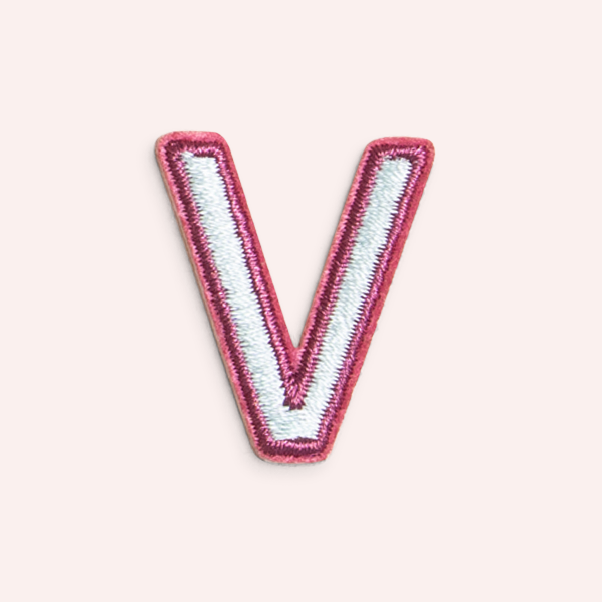 Decorative Iron-On Patch - Mint/Choc