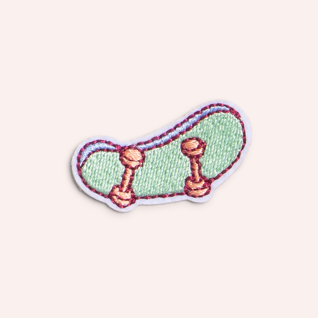Decorative Iron On Patches - Skater - Set of 6