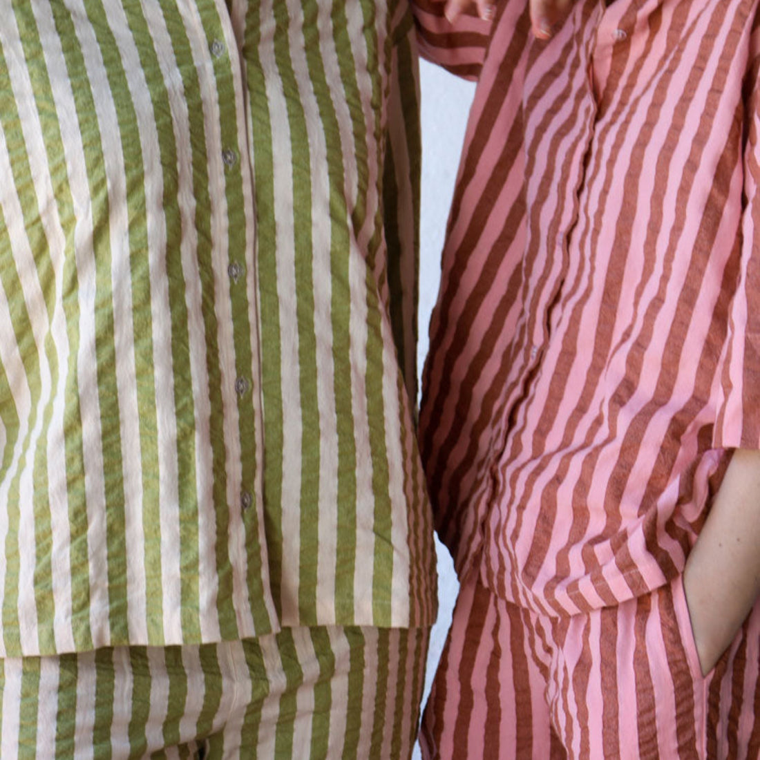 Pyjama Set - Sundae Seersucker