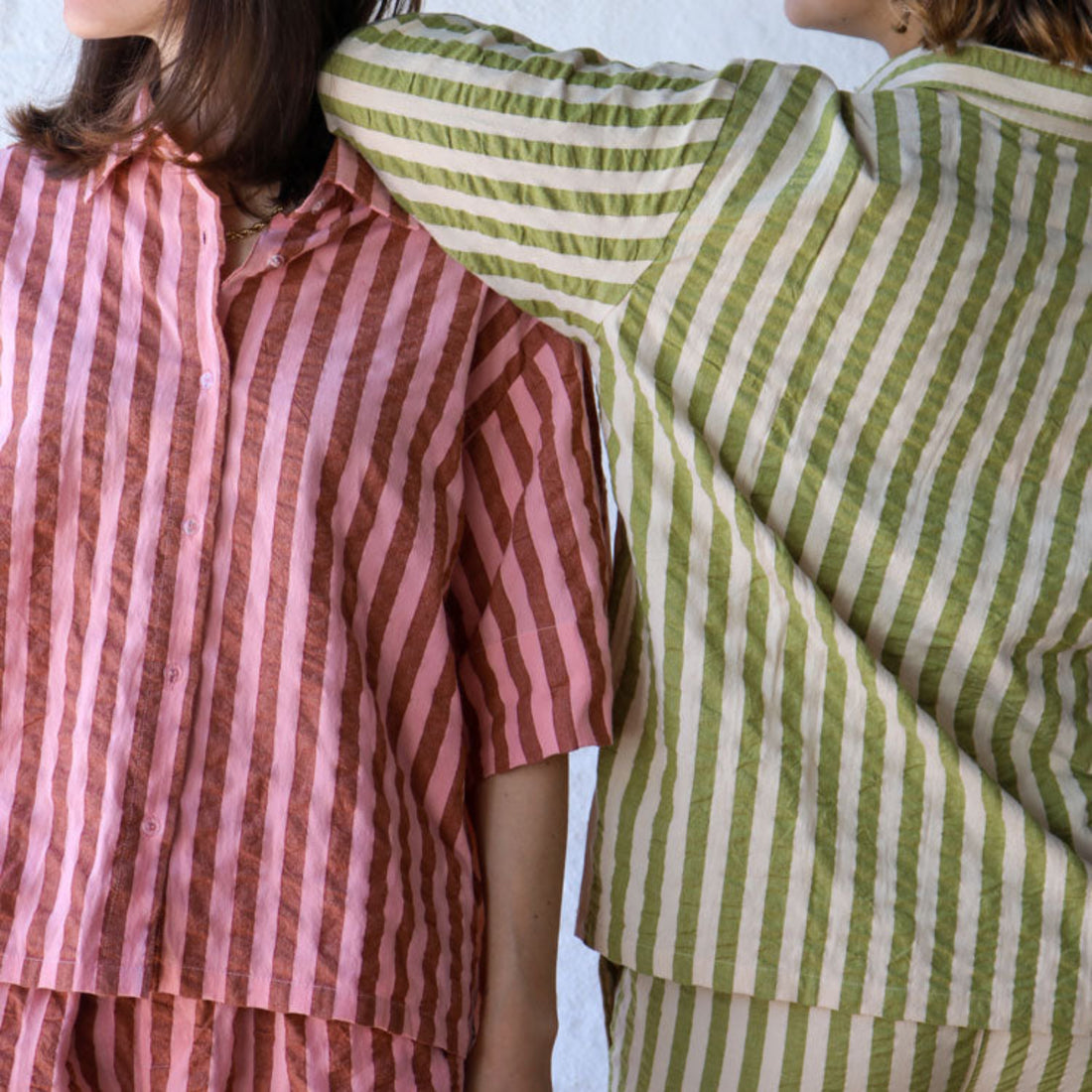 Pyjama Set - Sundae Seersucker