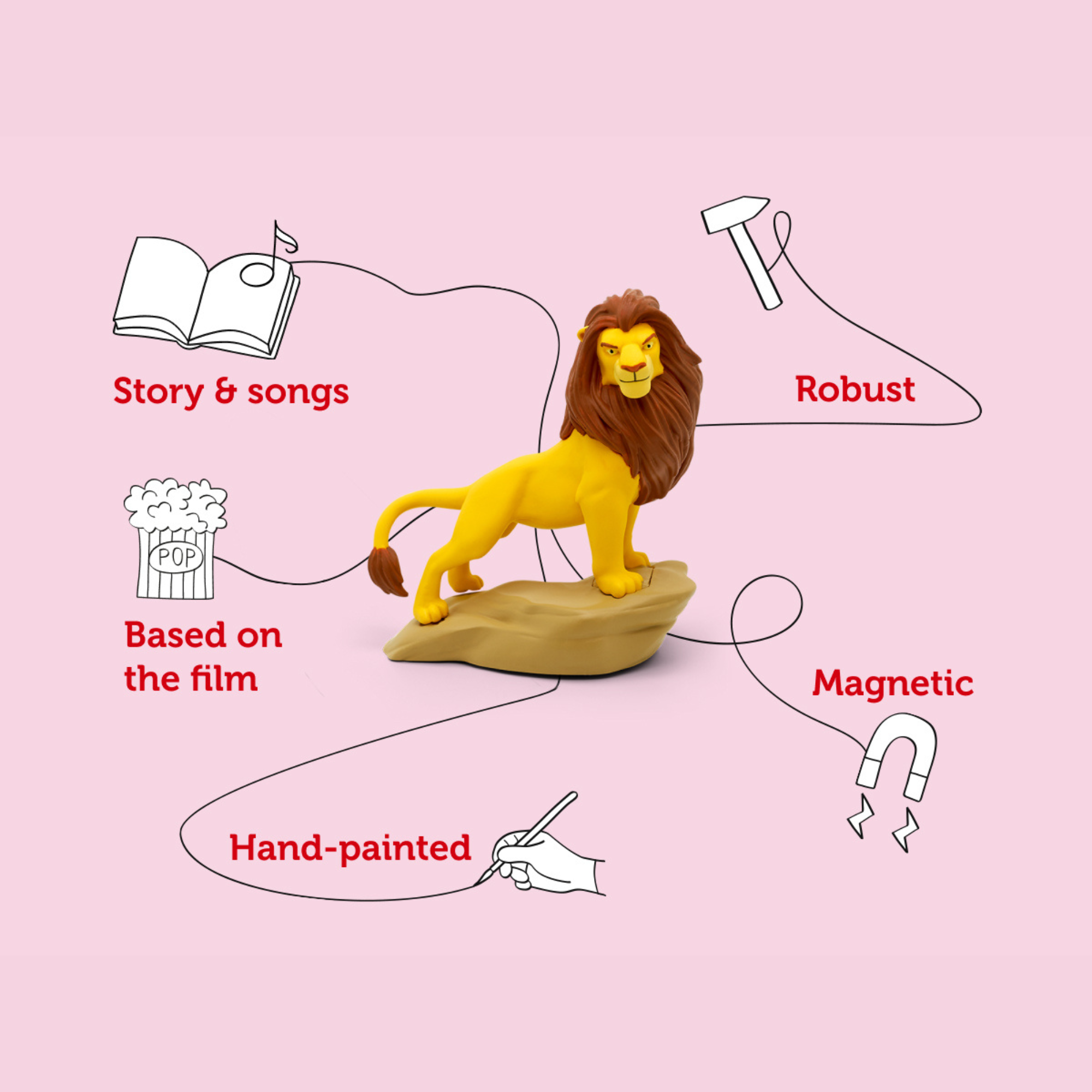 Disney - Lion King - Simba Tonie Audio Character by Tonies | the memo ...