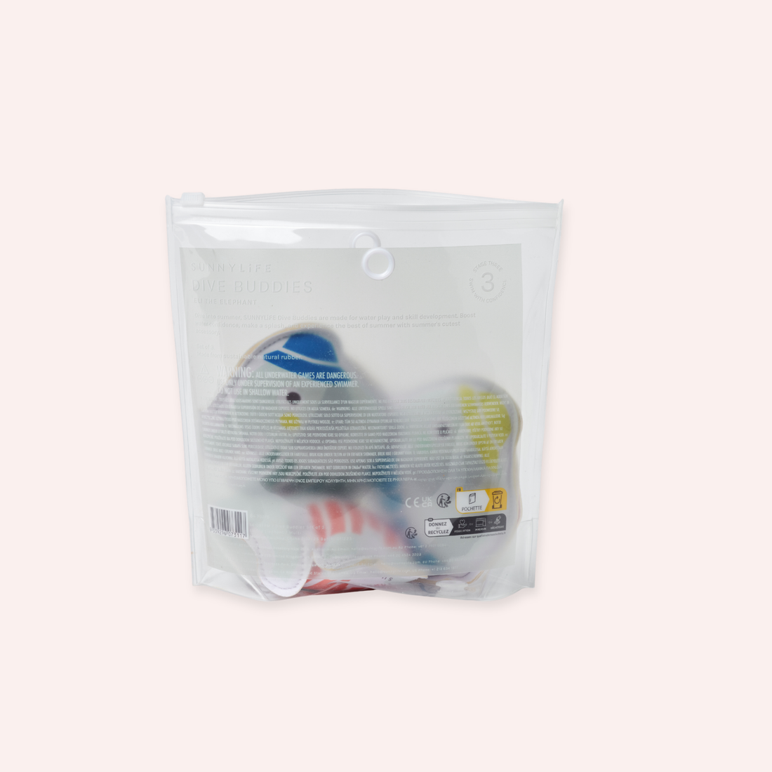 Dive Buddies - Eli the Elephant (3pk)