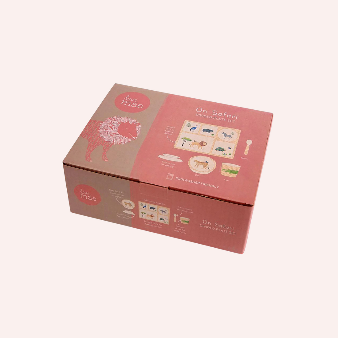 Divided Plate Set - On Safari