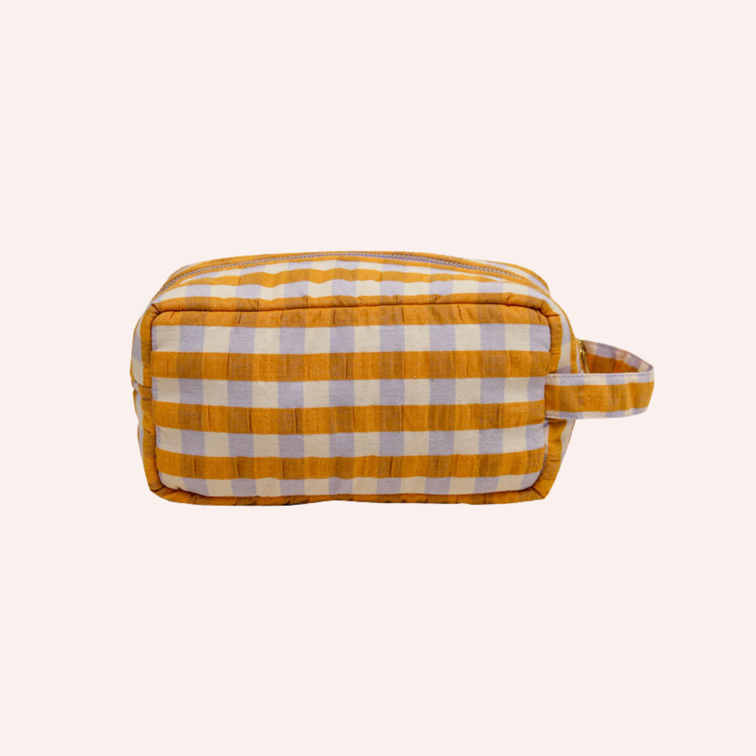 Dopp Kit - Mango Seersucker