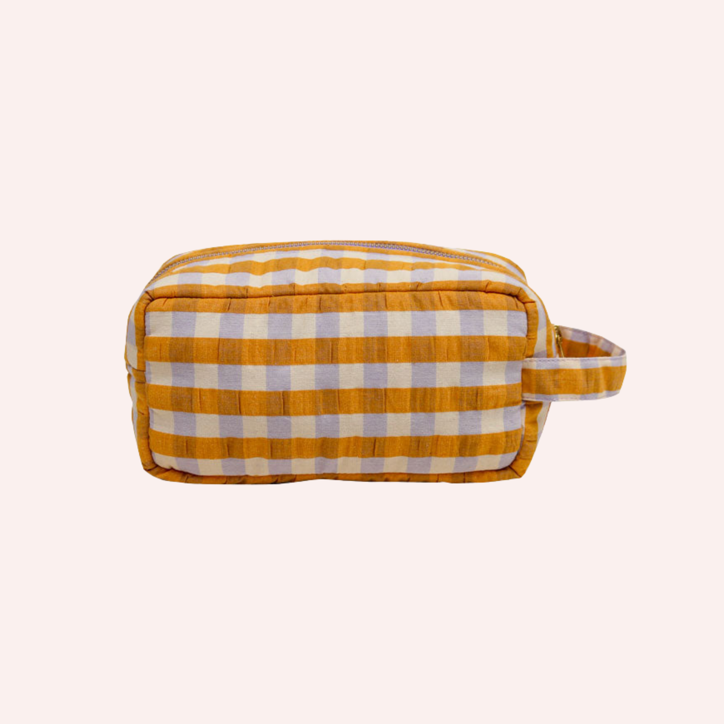 Dopp Kit - Mango Seersucker