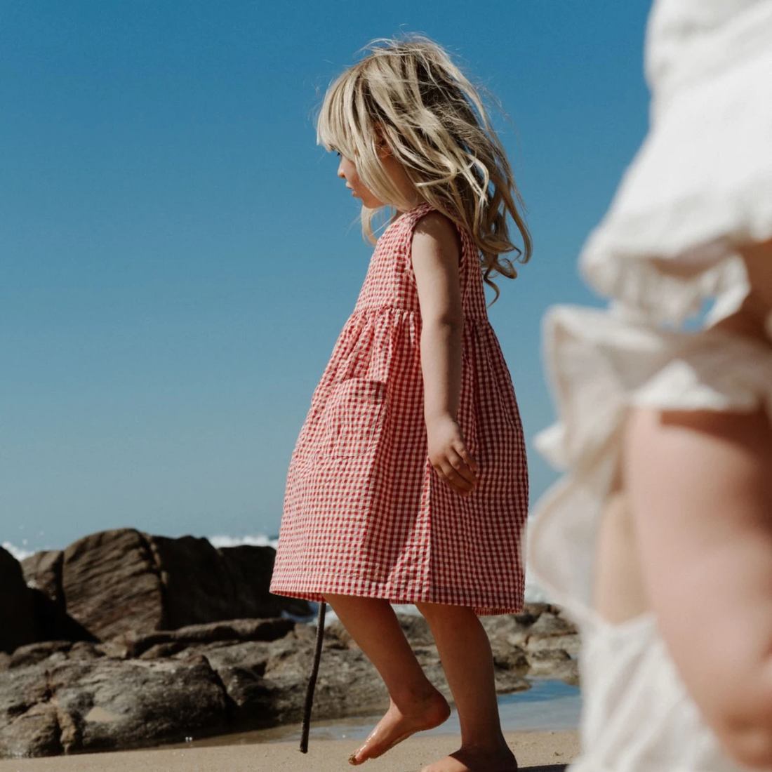 Dorothy Dress - Red Check