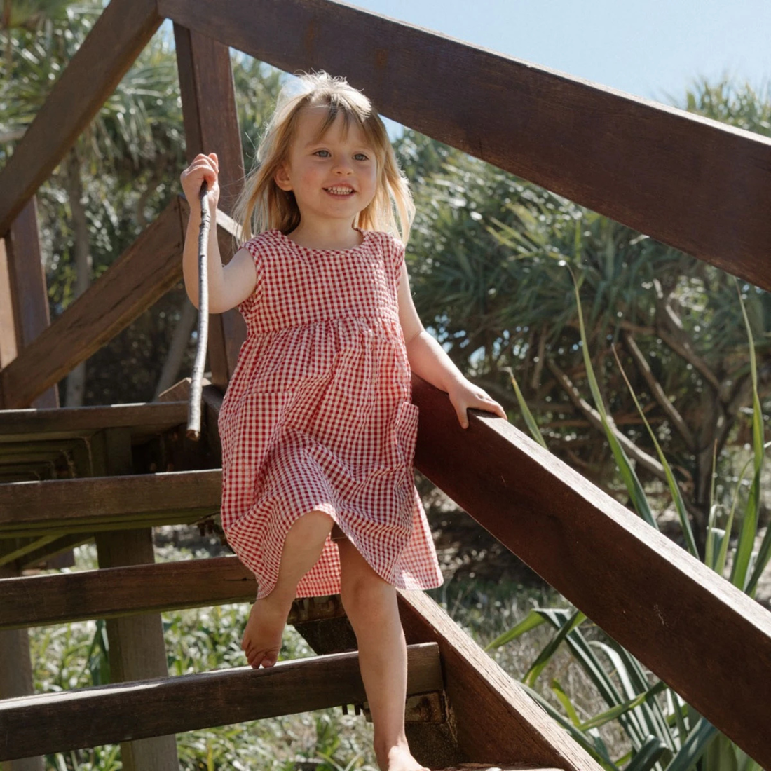Dorothy Dress - Red Check