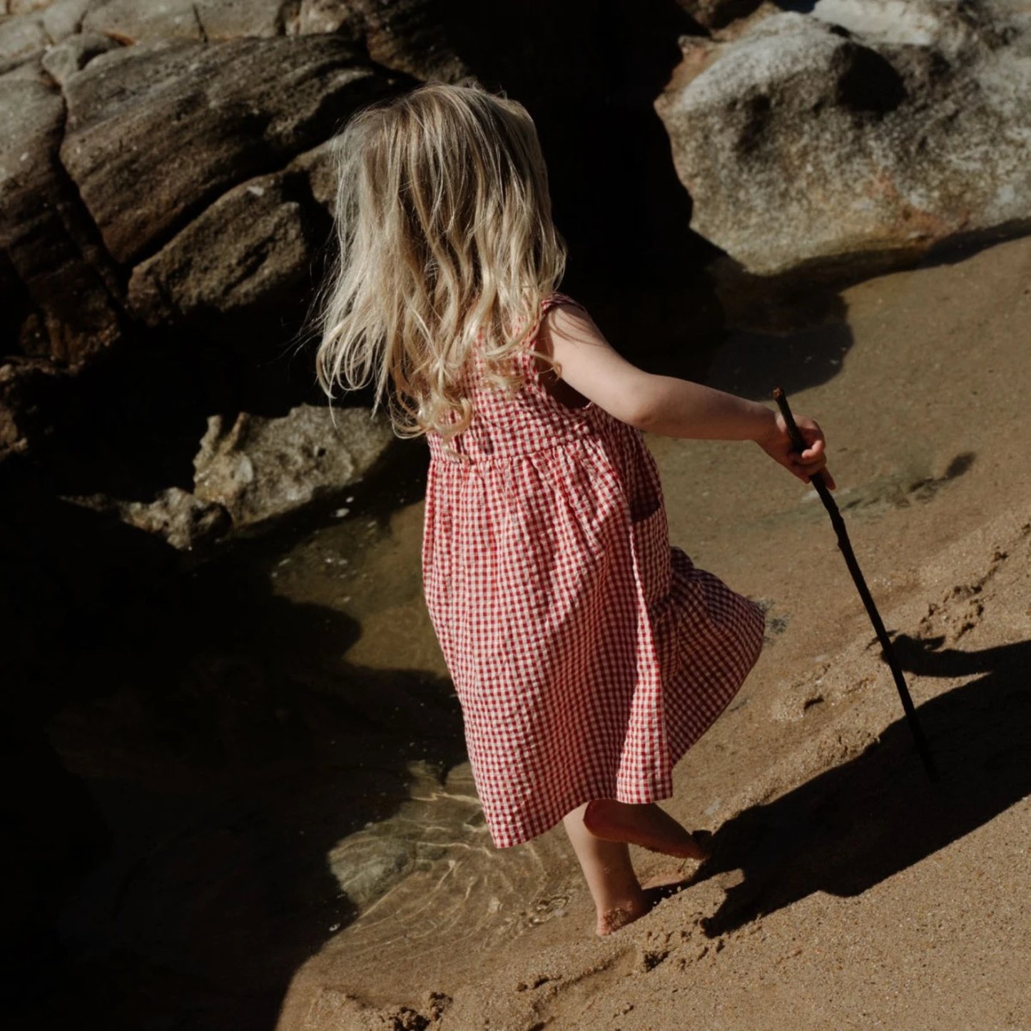 Dorothy Dress - Red Check