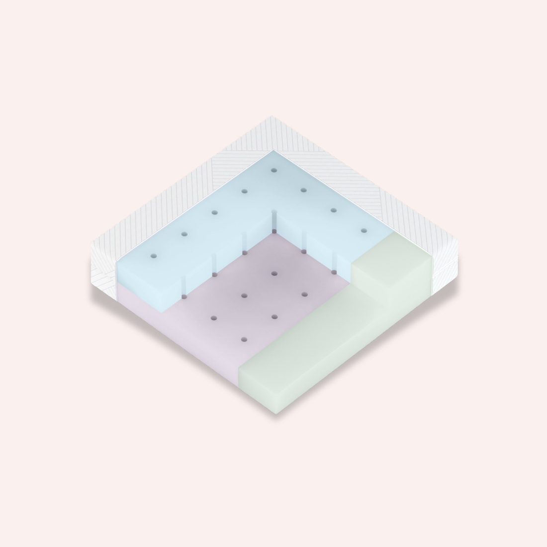 DuoCore Cot Bamboo Mattress