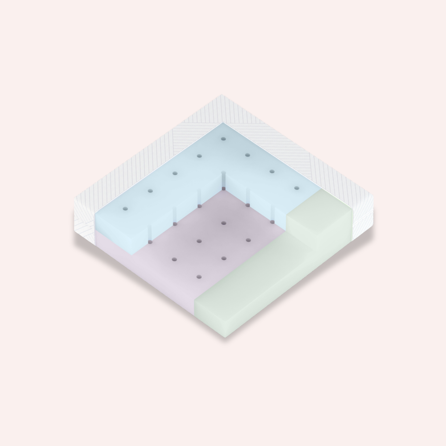 DuoCore Cot Bamboo Mattress