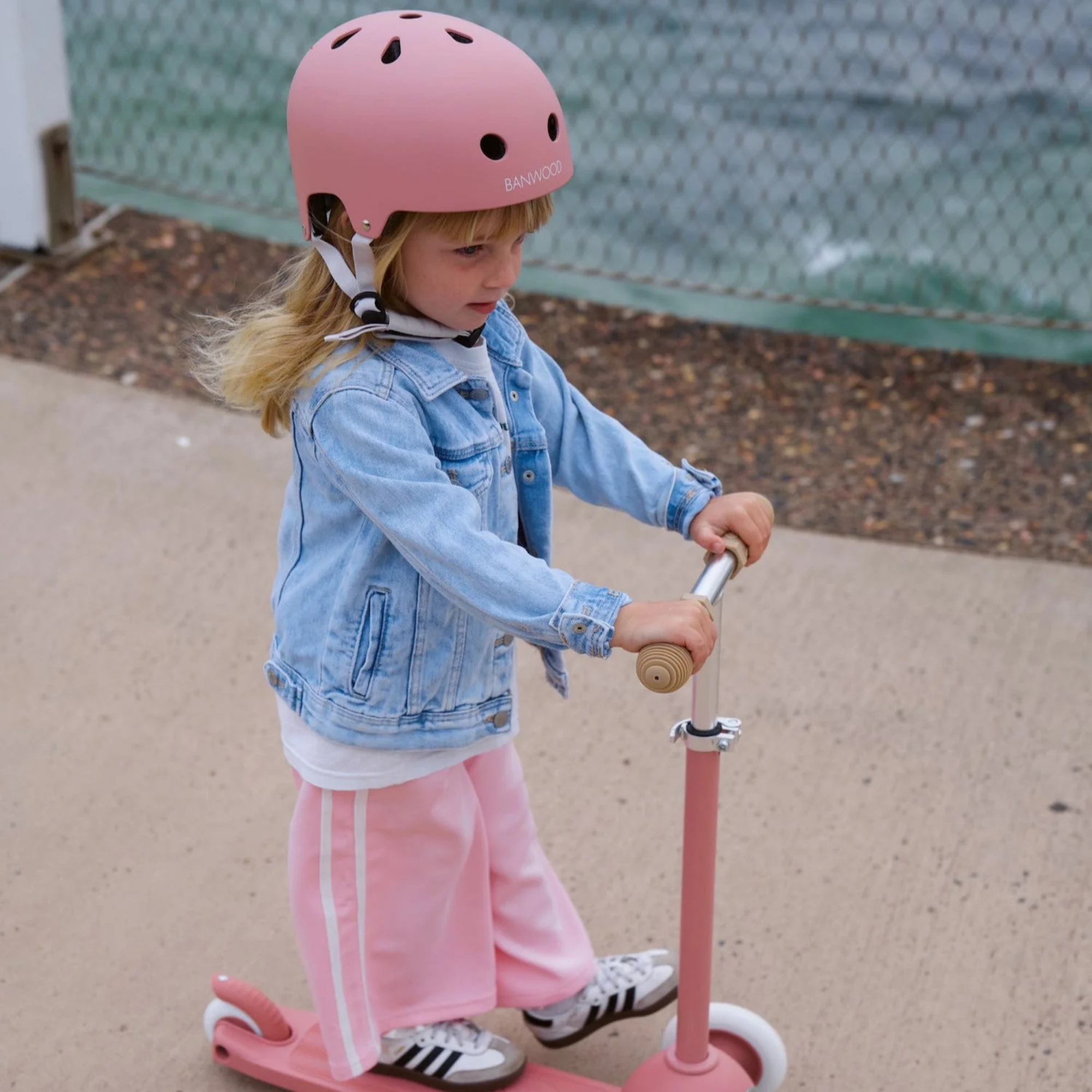 Eco Helmet - Raspberry by Banwood | the memo – The Memo