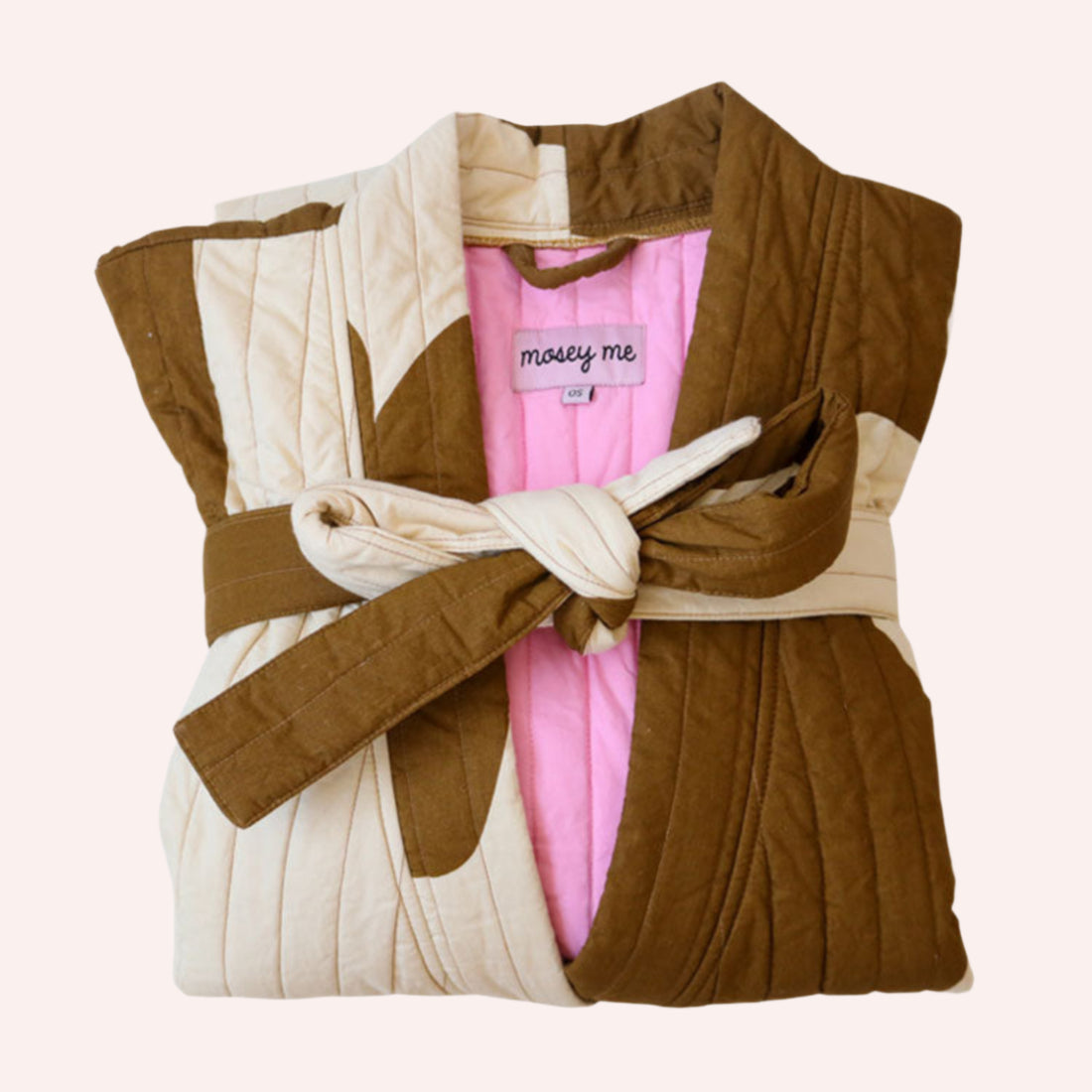 Quilted Robe - Tulip