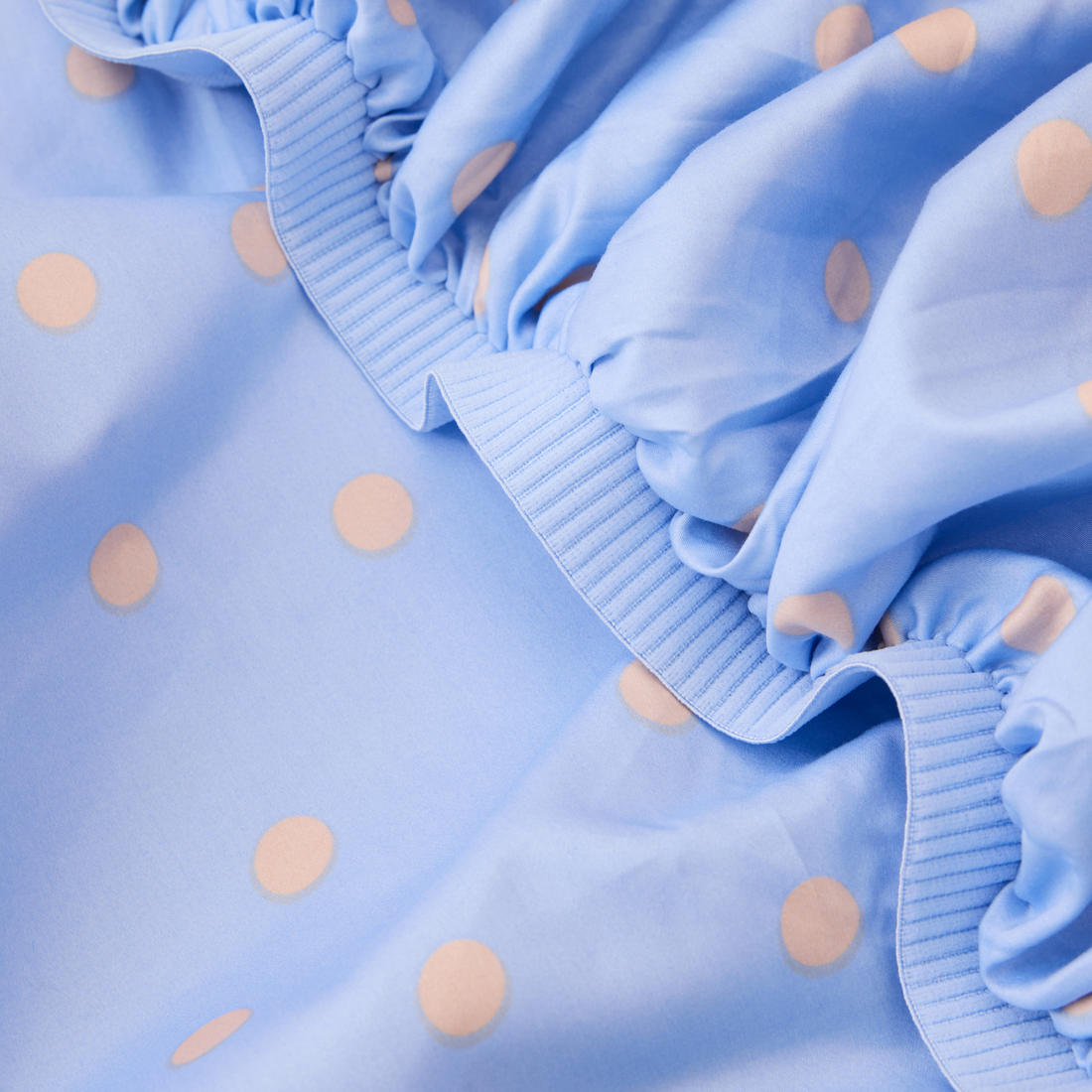 Eden Cotton Fitted Sheet - Remi Spot