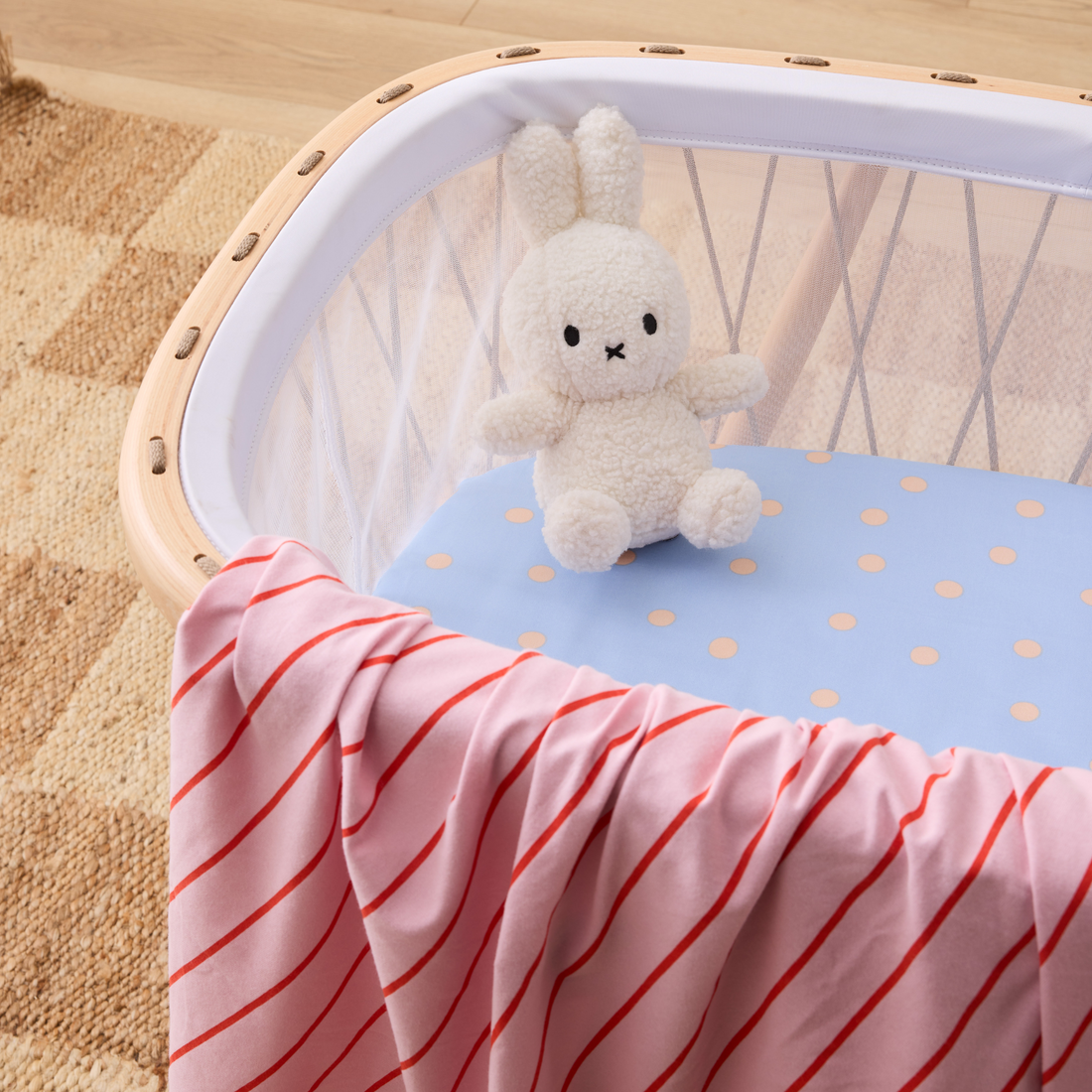 Eden Cotton Fitted Sheet - Remi Spot