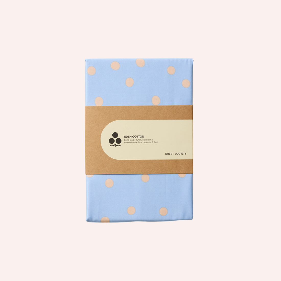 Eden Cotton Fitted Sheet - Remi Spot