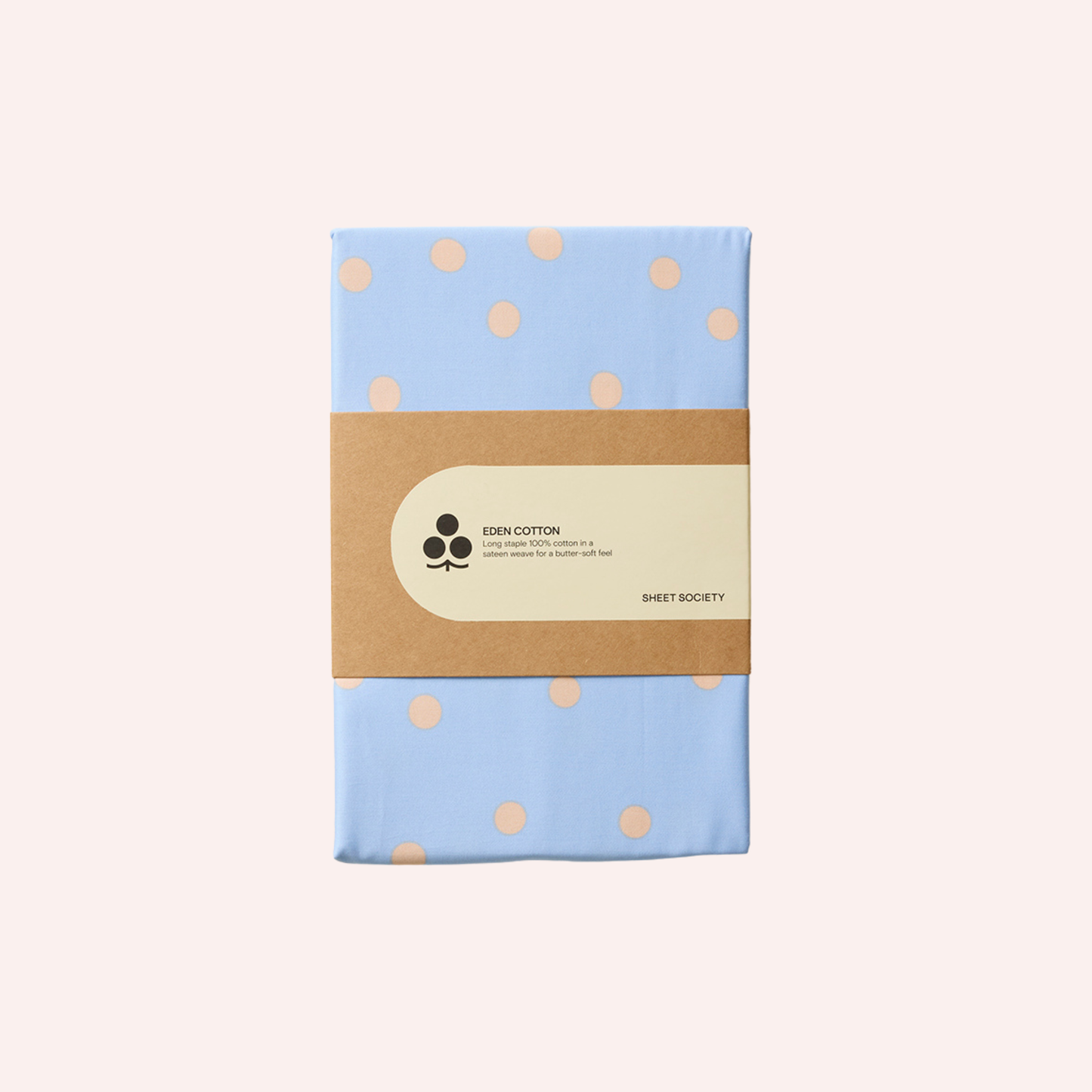 Eden Cotton Fitted Sheet - Remi Spot