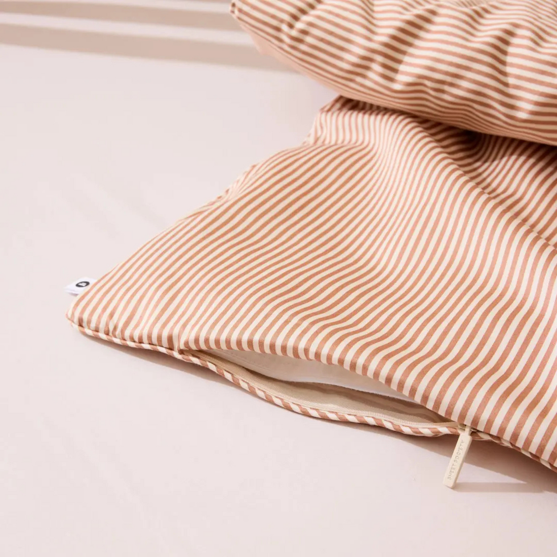 Eden Cotton Quilt Cover - Jamie Stripe